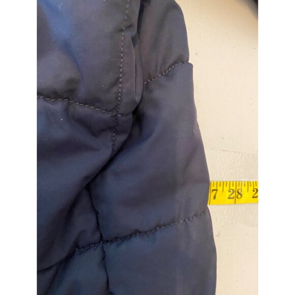 Lands End Mens Quilted Jacket Navy XXL - Picture 8 of 9